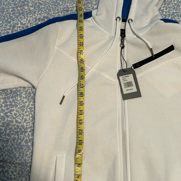 NEW Free Planet Full Zip Men’s White Jacket NWT Medium - Picture 8 of 9